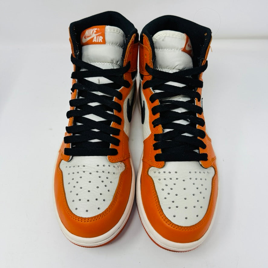 Jordan 1 Retro Reverse Shattered Backboard sneakers, size 8M, clean condition, 2016 release.