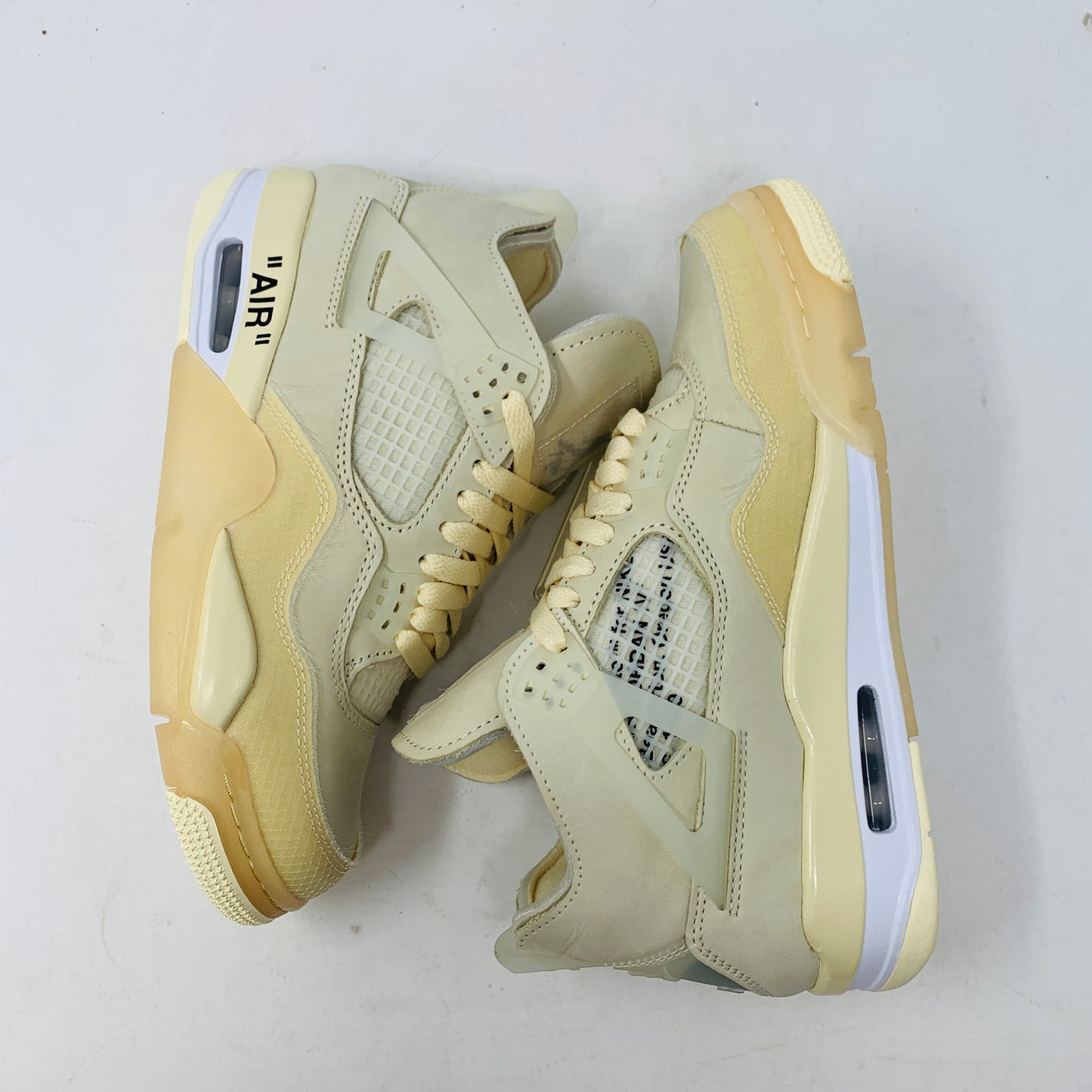 Jordan 4 Off White Sail W