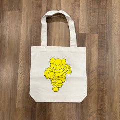 KAWS CHUM Tote Bag Yellow