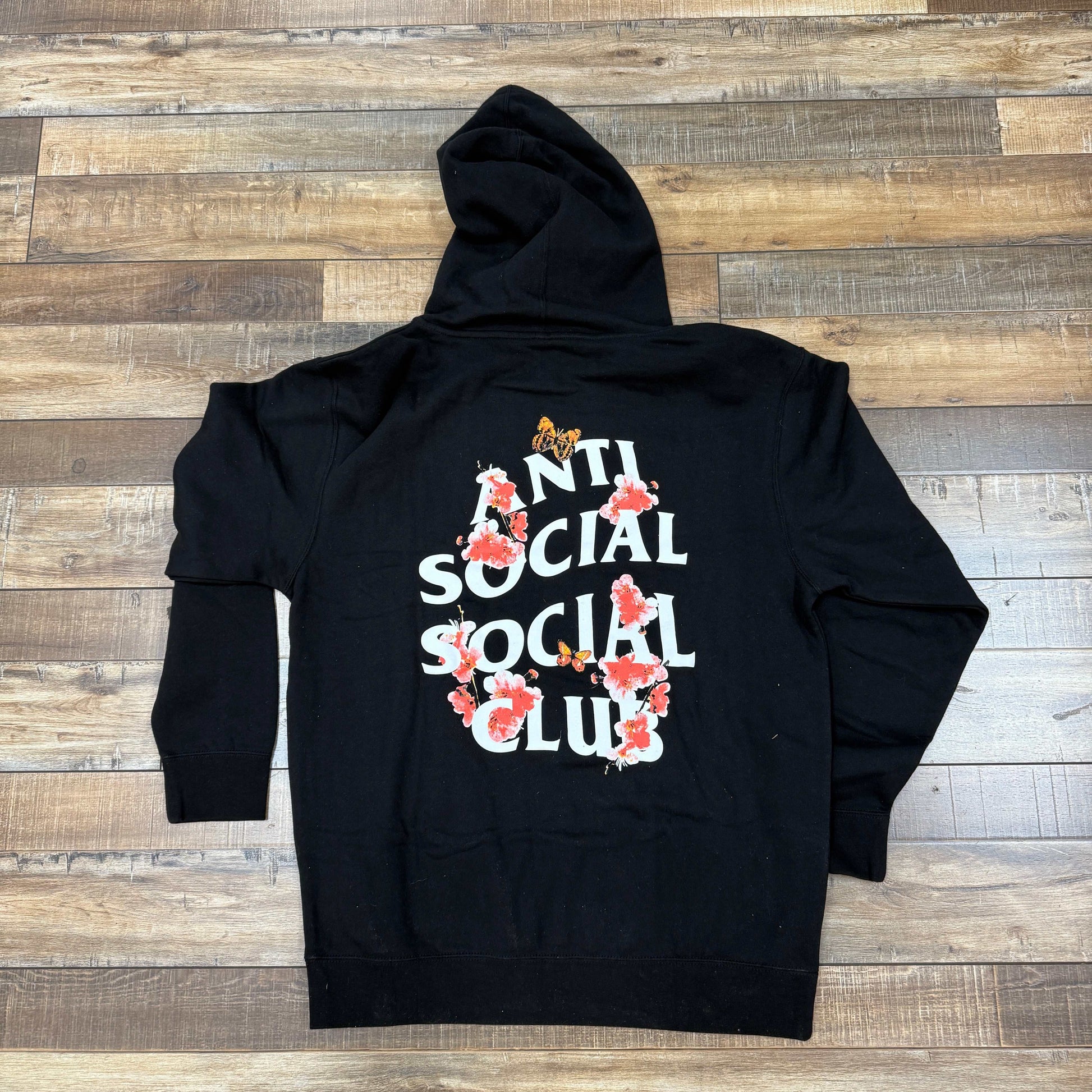 Anti Social Social Club Kkoch Hoodie Black, size large, brand new condition.